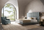 Кровать EMA Natuzzi Italia в ткани
